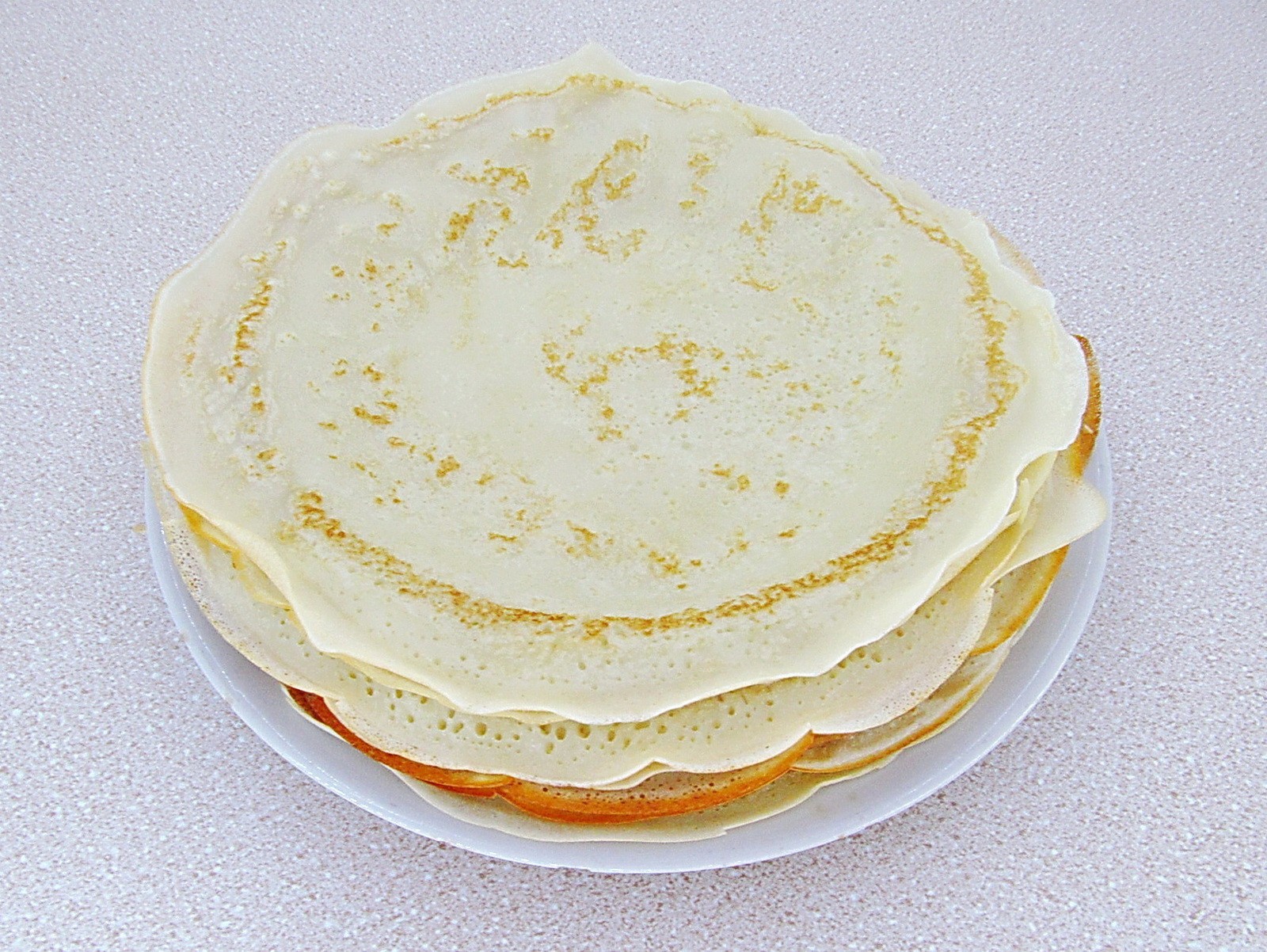 Шаг 8 приготовления Блинчики с картошкой и зеленым луком