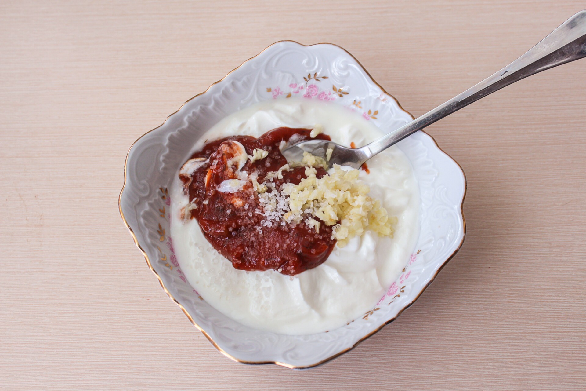 Шаг 1 приготовления Хот-дог в лаваше