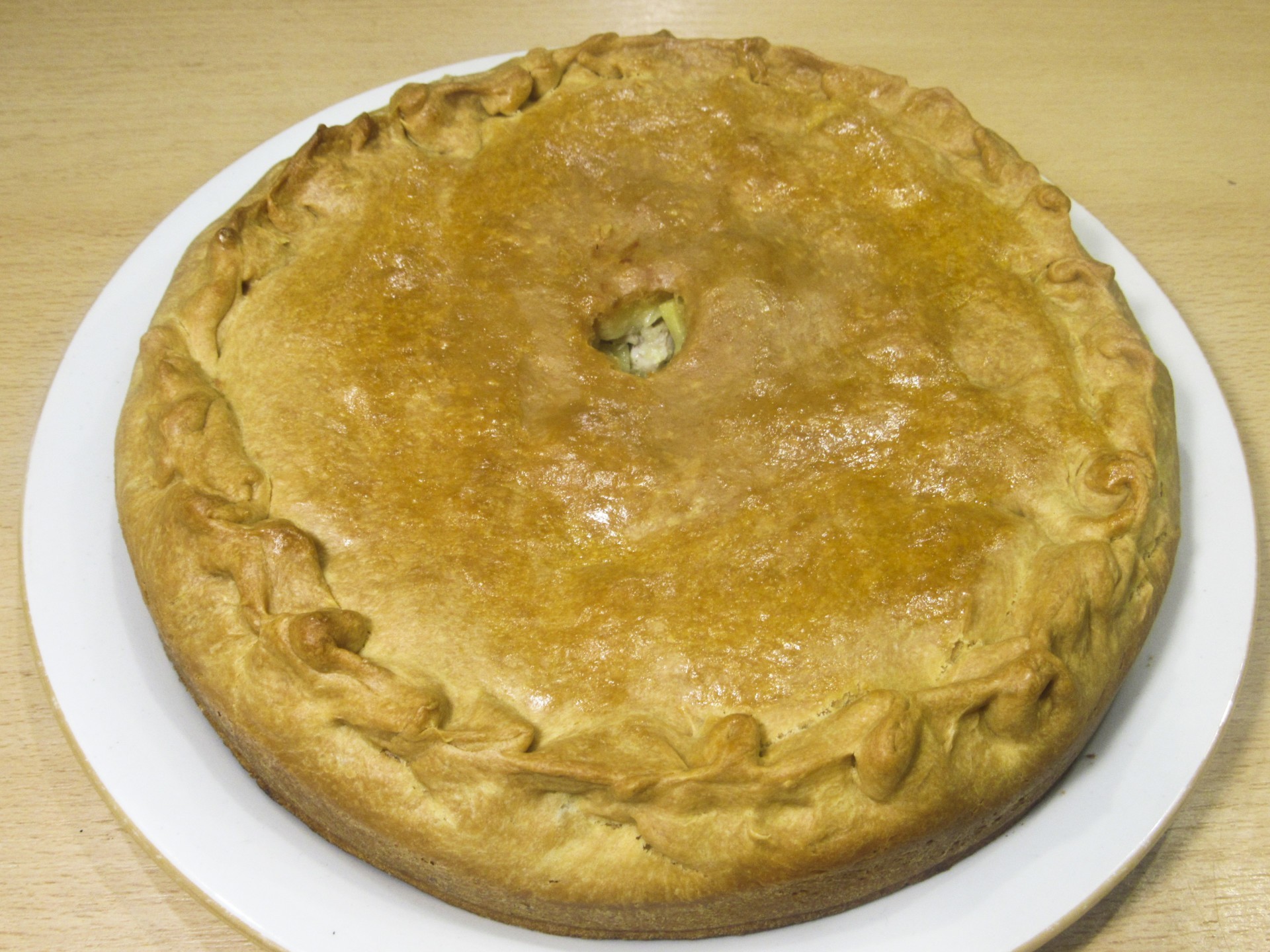 Шаг 19 приготовления Король-пирог с курицей и картошкой