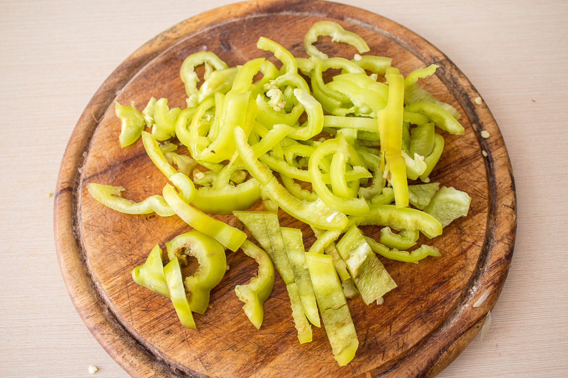 Шаг 3 приготовления Салат из моркови и перца на зиму