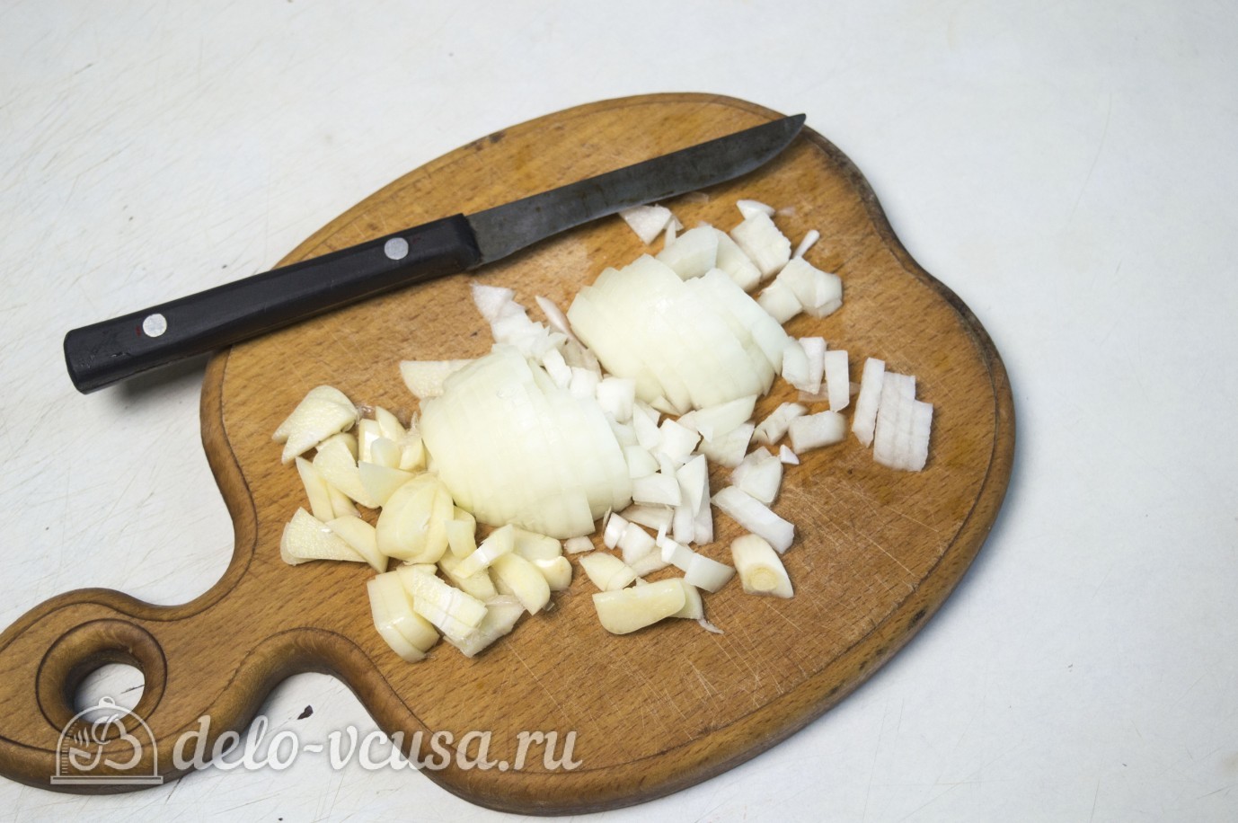 Шаг 1 приготовления Рис с куриными ножками в духовке