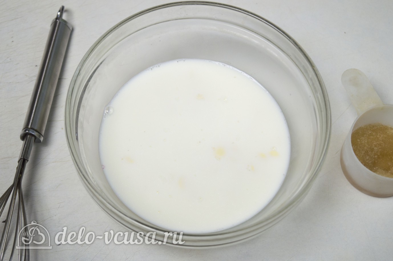 Шаг 10 приготовления Муссовое пирожное