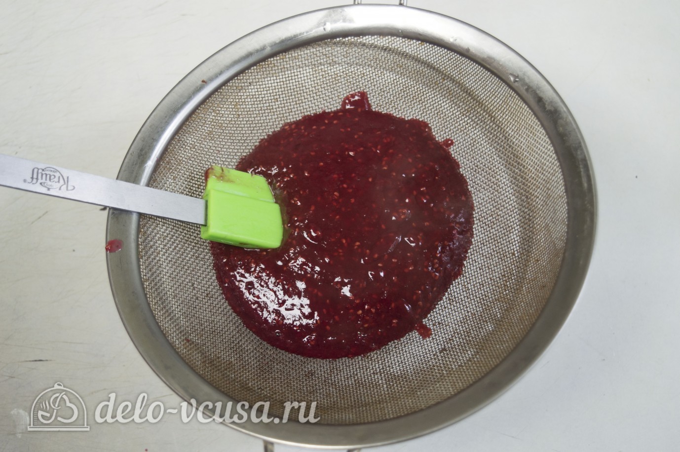 Шаг 6 приготовления Муссовое пирожное