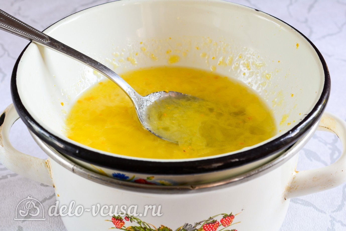 Шаг 4 приготовления Лимонный курд