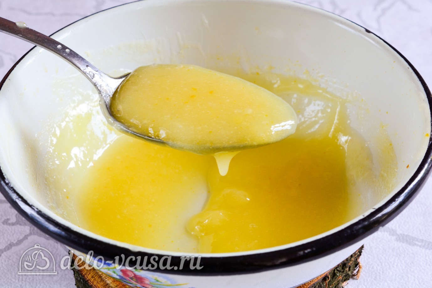 Шаг 5 приготовления Лимонный курд