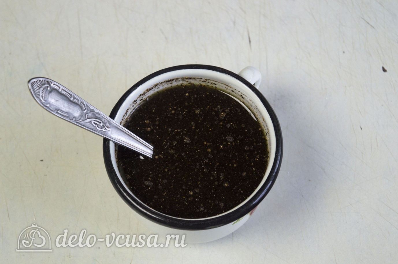 Шаг 2 приготовления Холодный шашлык из свинины