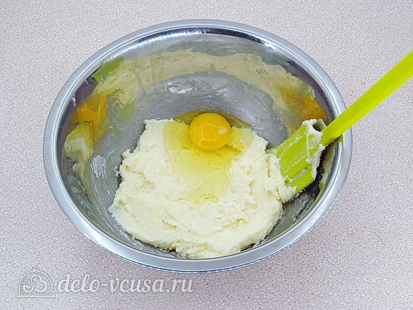 Шаг 3 приготовления Домашнее шоколадное печенье