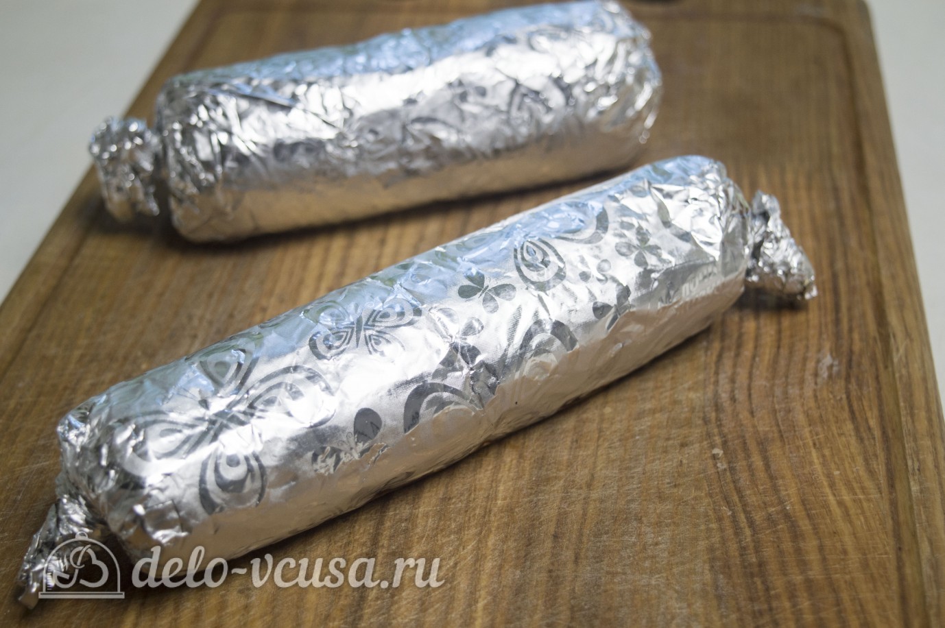Шаг 8 приготовления Куриный рулет с рисом