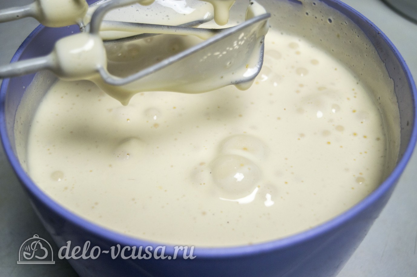 Шаг 4 приготовления Кофейный брауни с орехами