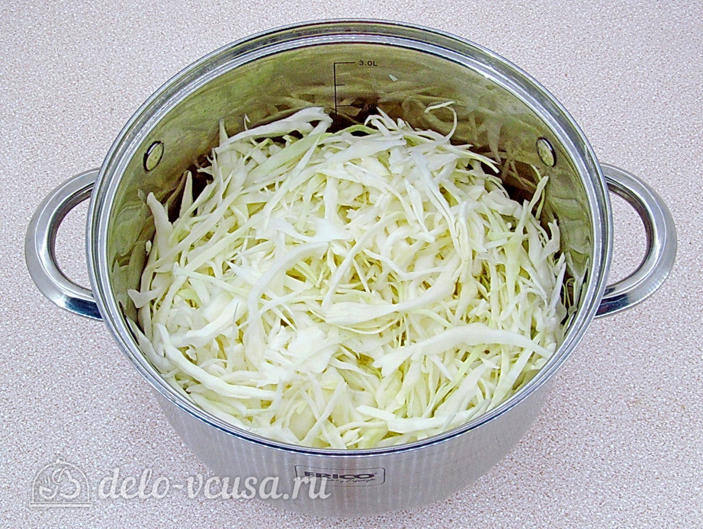 Шаг 1 приготовления Мусака из капусты