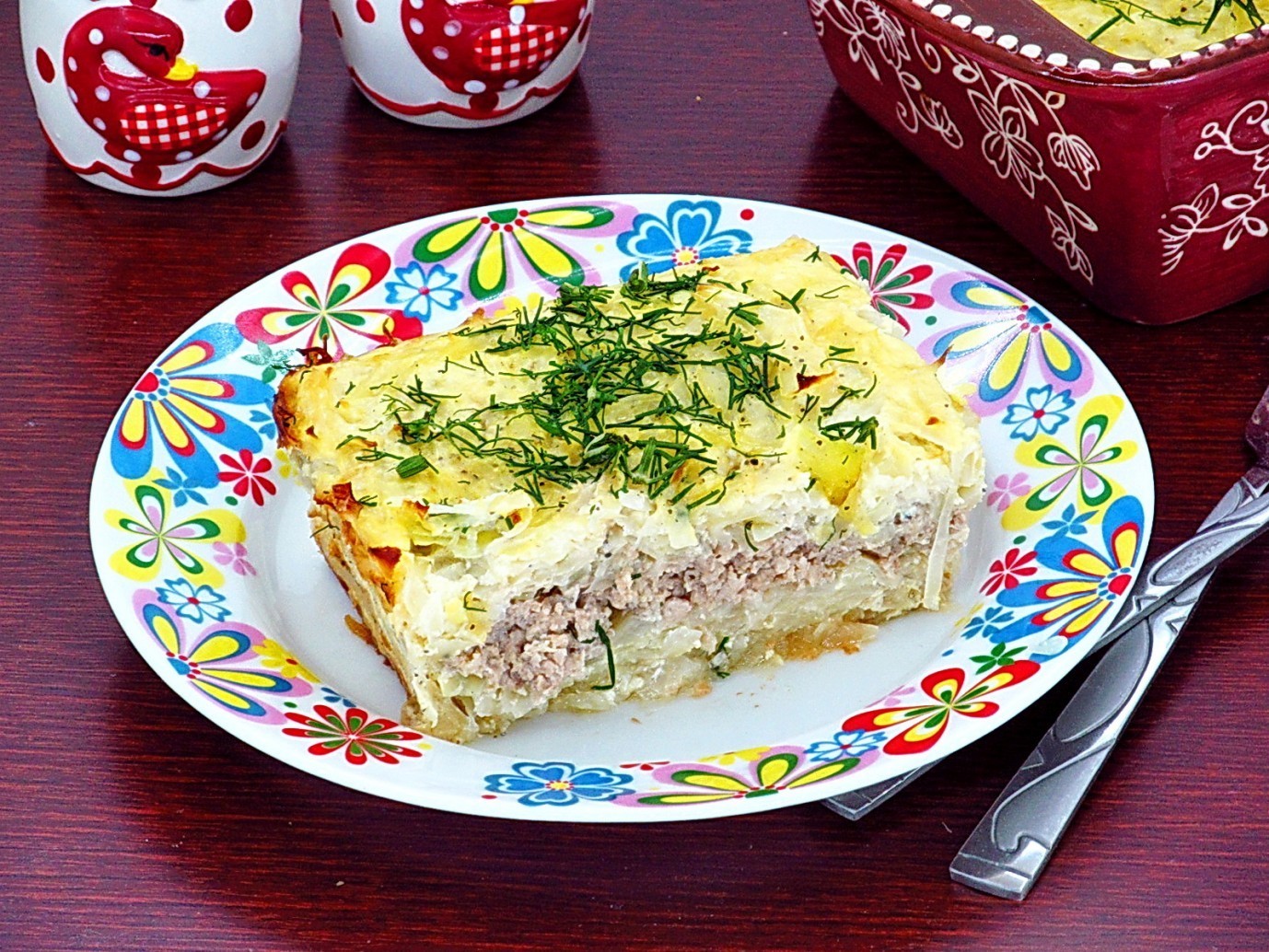 Обложка рецепта Мусака из капусты