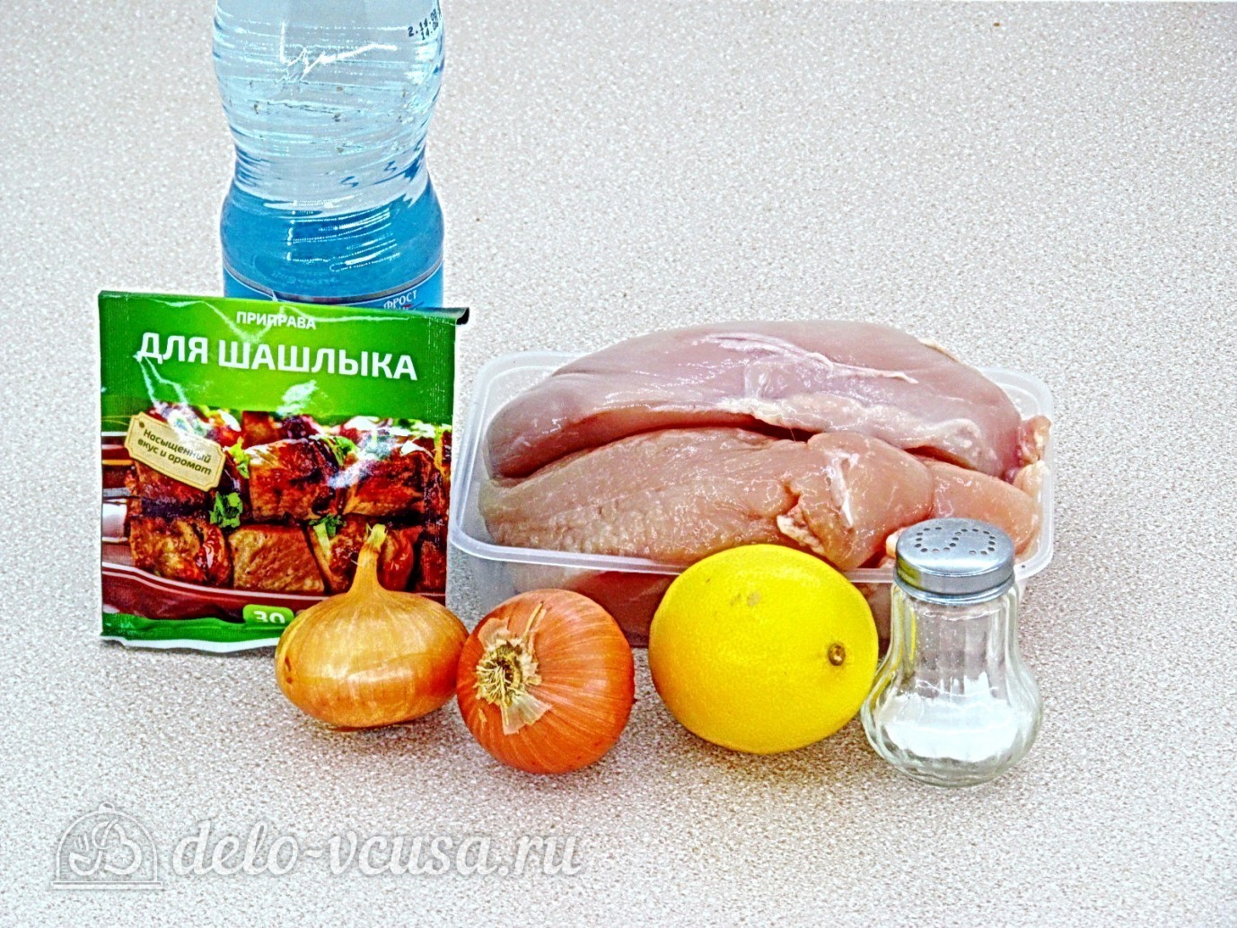 Ингредиенты Куриный шашлык в банке Фото ингредиенты Куриный шашлык в банке