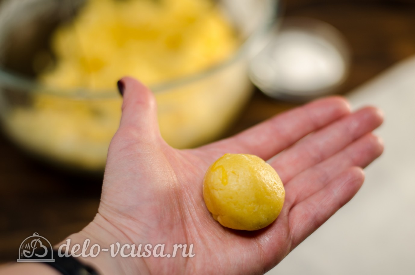 Шаг 7 приготовления Лимонное печенье