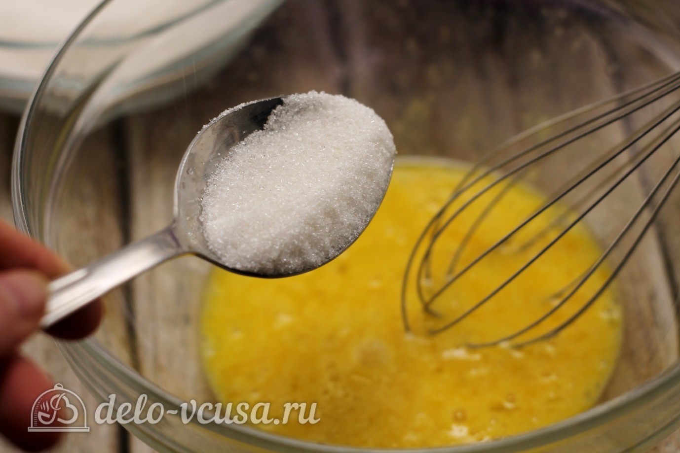 Шаг 2 приготовления Заварные блины на сливках