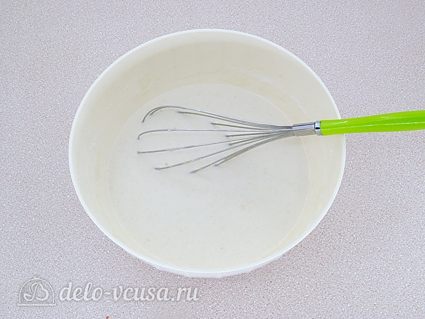 Шаг 11 приготовления Блинчики с куриными желудками и рисом