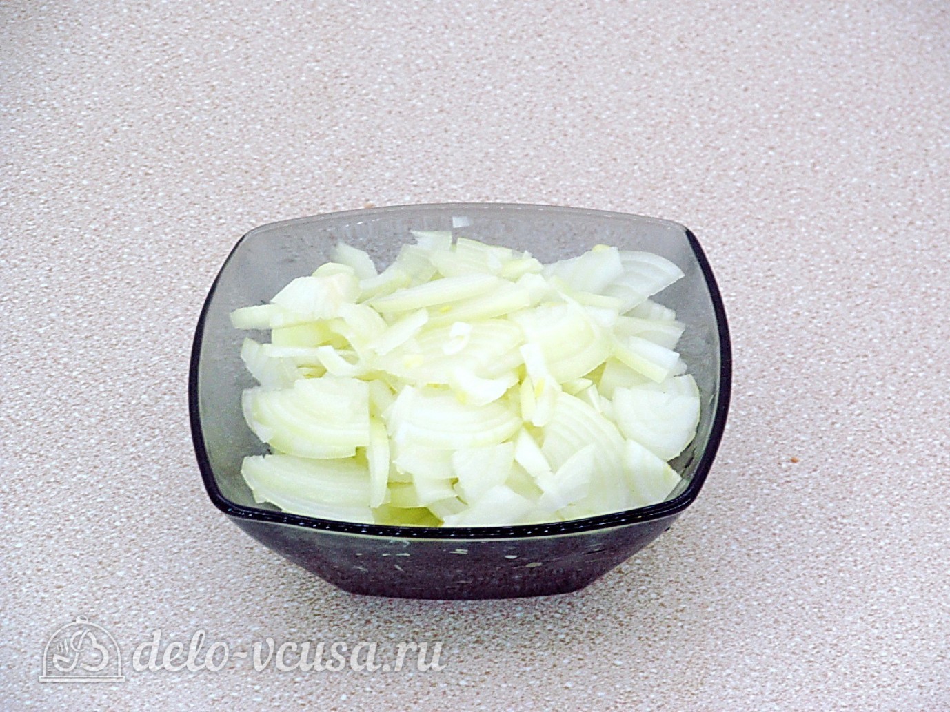 Шаг 5 приготовления Блинчики с куриными желудками и рисом