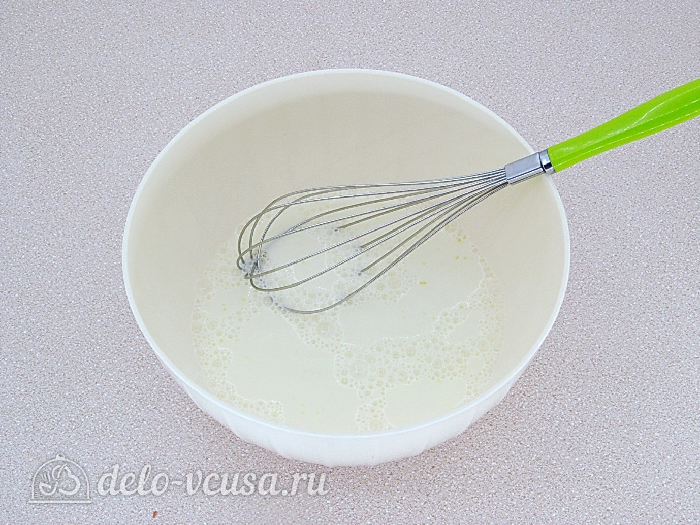 Шаг 8 приготовления Блинчики с куриными желудками и рисом