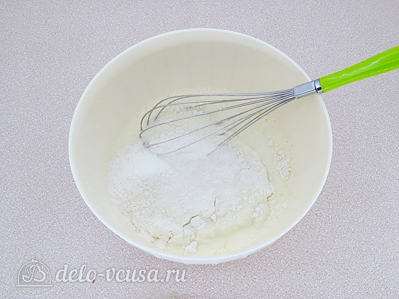 Шаг 9 приготовления Блинчики с куриными желудками и рисом
