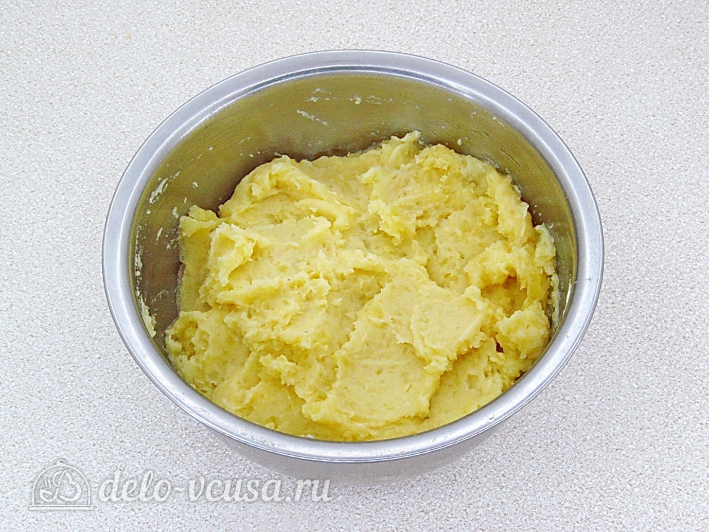 Шаг 4 приготовления Картофельные зразы с грибами