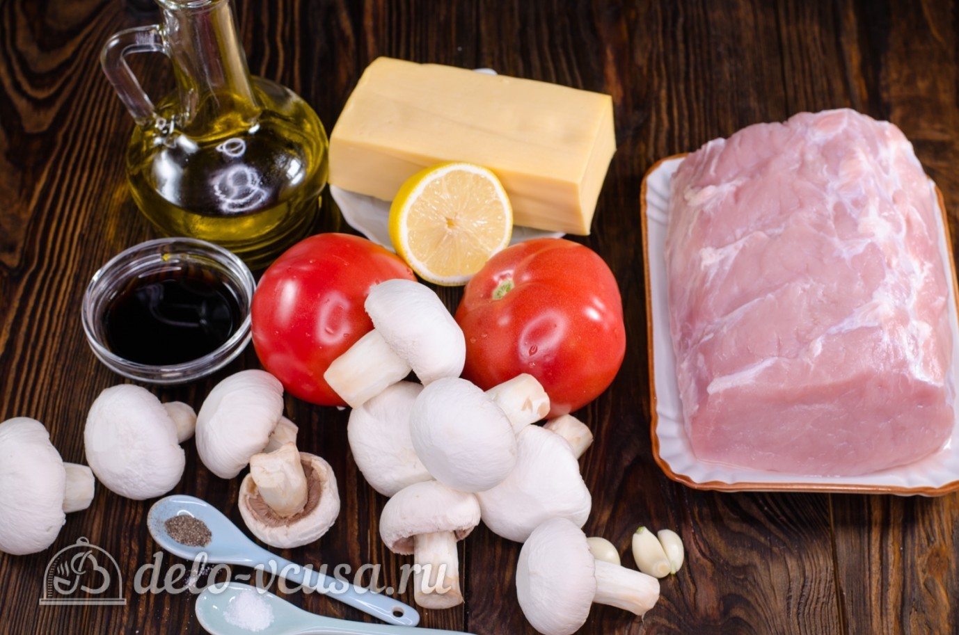 Ингредиенты Мясо Гармошка Фото ингредиенты Мясо Гармошка