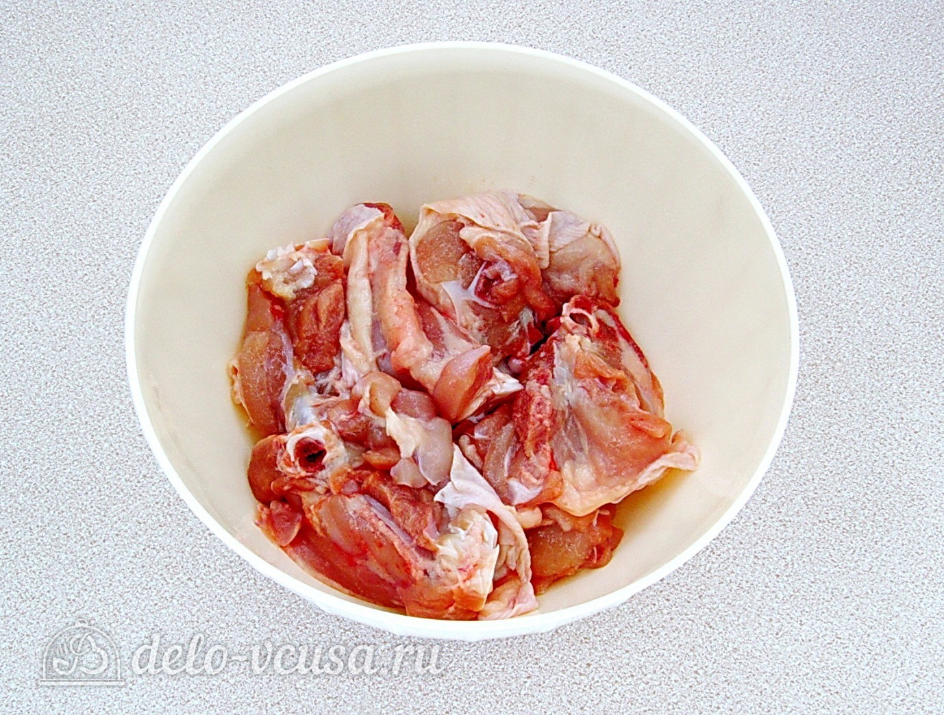 Шаг 2 приготовления Курица в банке