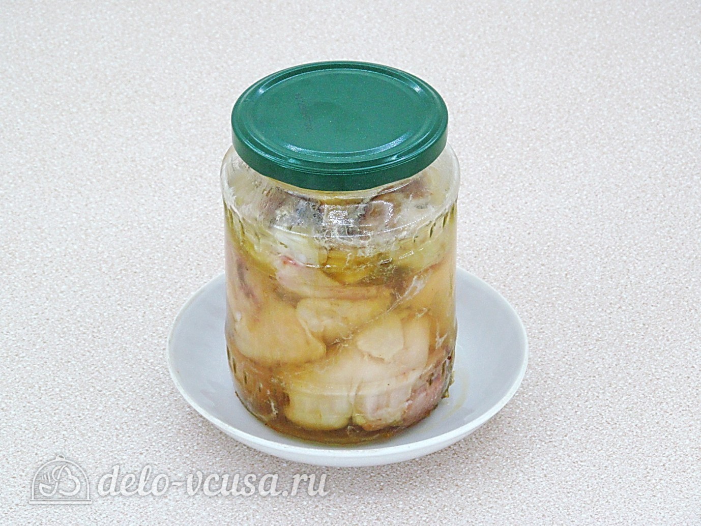 Шаг 4 приготовления Курица в банке