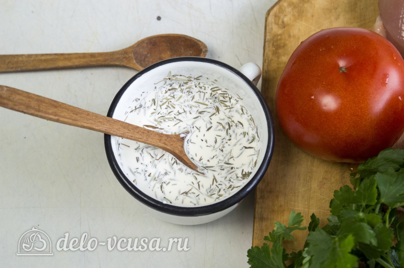 Шаг 1 приготовления Курица с помидорами в сливках