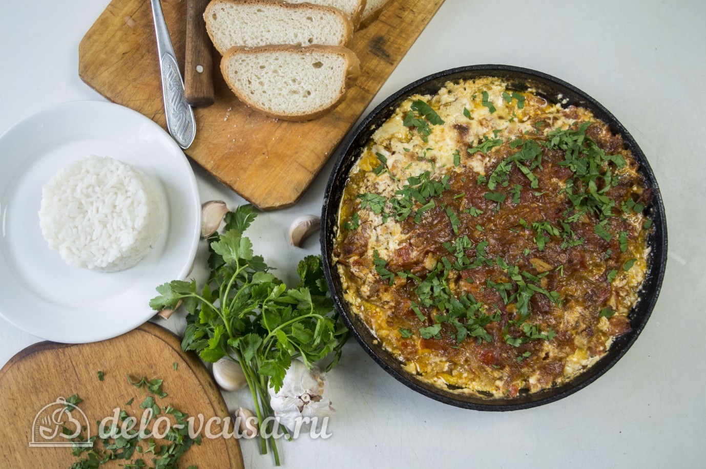 Шаг 10 приготовления Курица с помидорами в сливках