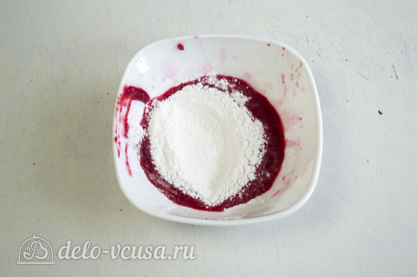 Шаг 3 приготовления Малиновый конфитюр
