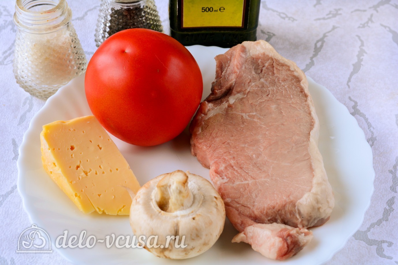 Ингредиенты Мясо по-купечески Фото ингредиенты Мясо по-купечески