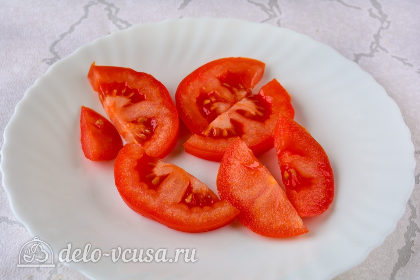 Шаг 2 приготовления Мясо по-купечески