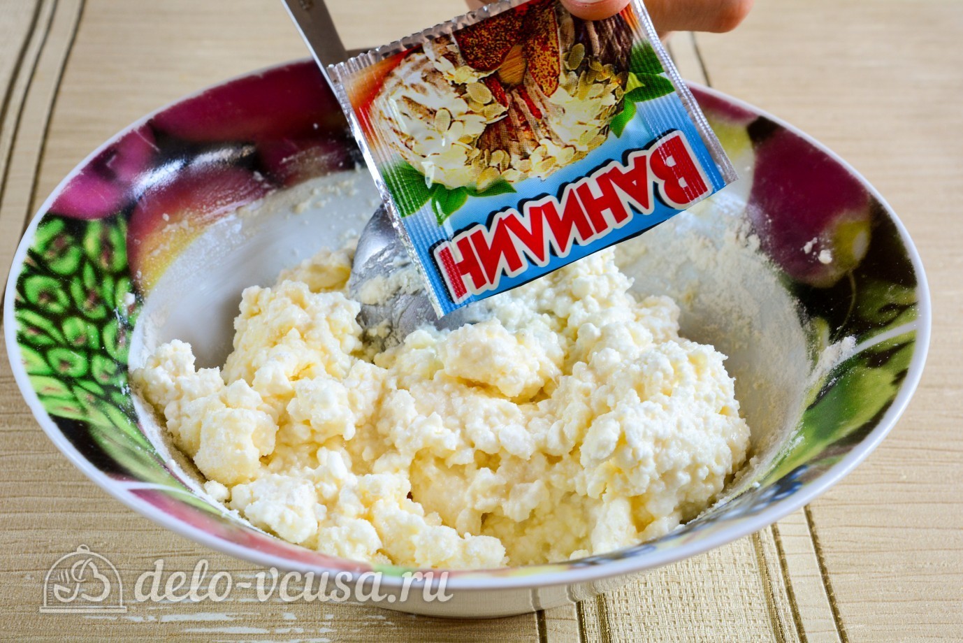 Шаг 13 приготовления Ватрушки с творогом