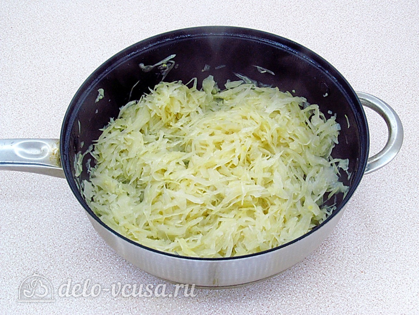 Шаг 9 приготовления Рыба, запеченная с капустой