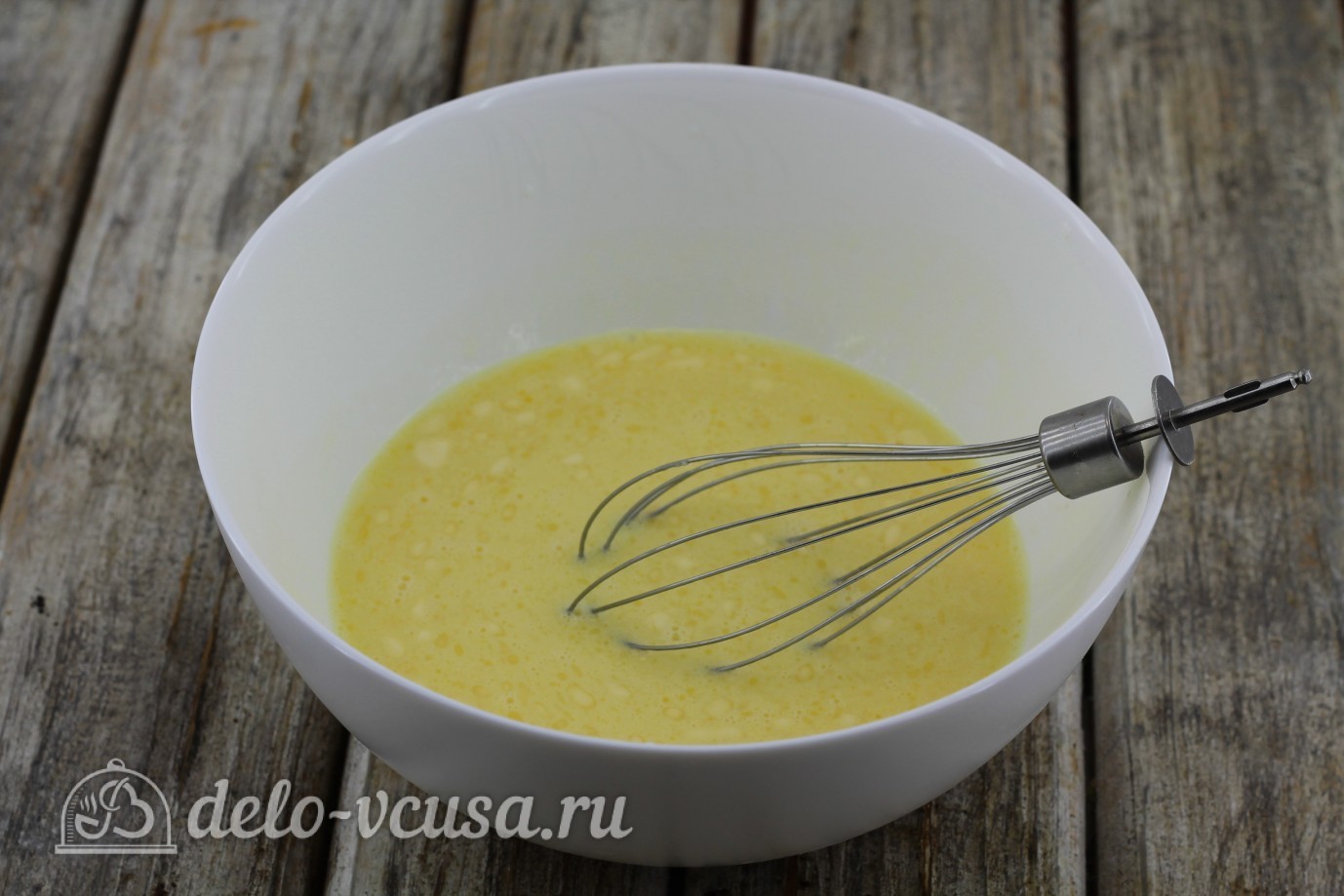 Шаг 3 приготовления Шоколадный кекс с малиной