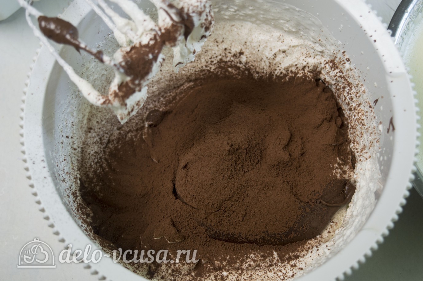 Шаг 5 приготовления Мороженое с нутеллой