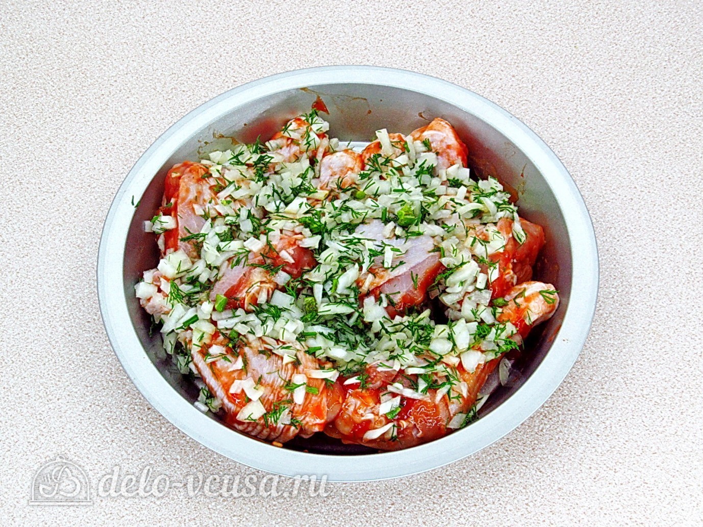 Шаг 9 приготовления Куриные голени с кетчупом в духовке