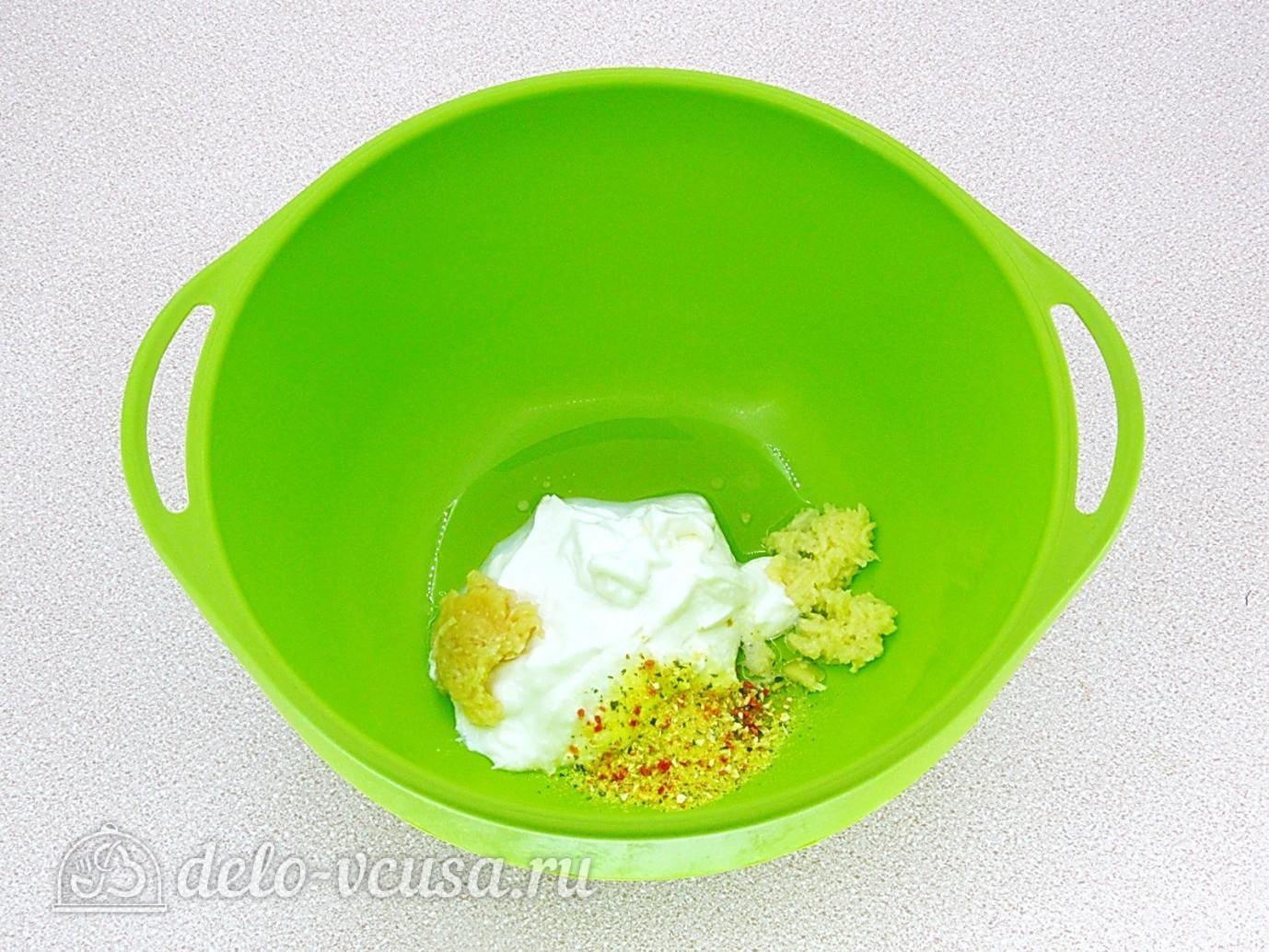 Шаг 2 приготовления Куриные бедрышки в маринаде