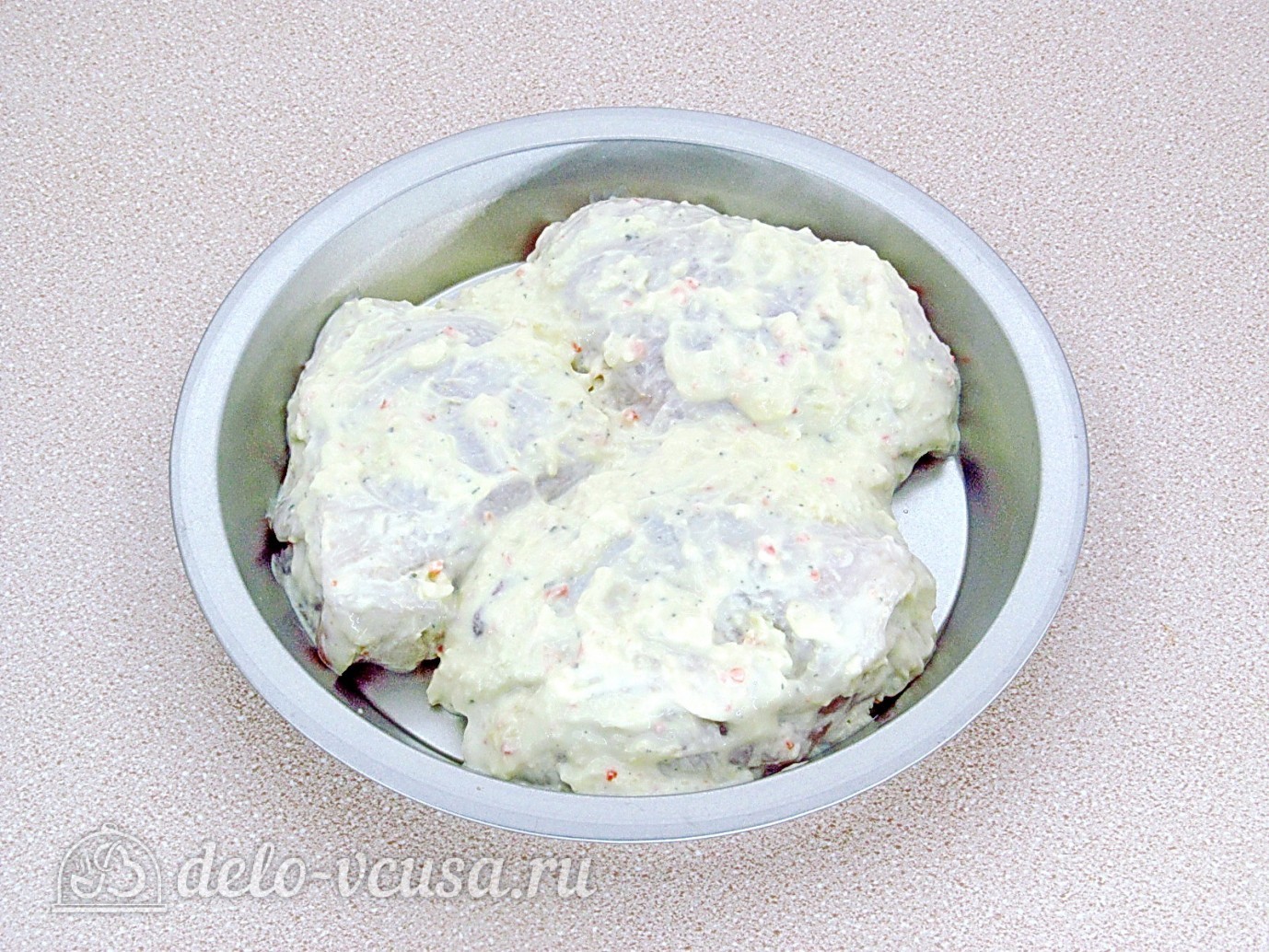 Шаг 6 приготовления Куриные бедрышки в маринаде