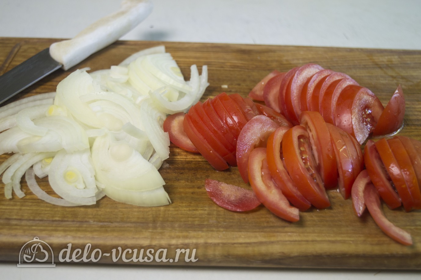 Шаг 2 приготовления Картофель запеченный с курицей