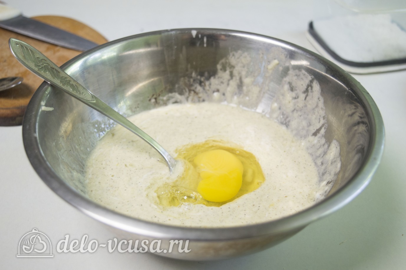 Шаг 4 приготовления Картофель запеченный с курицей