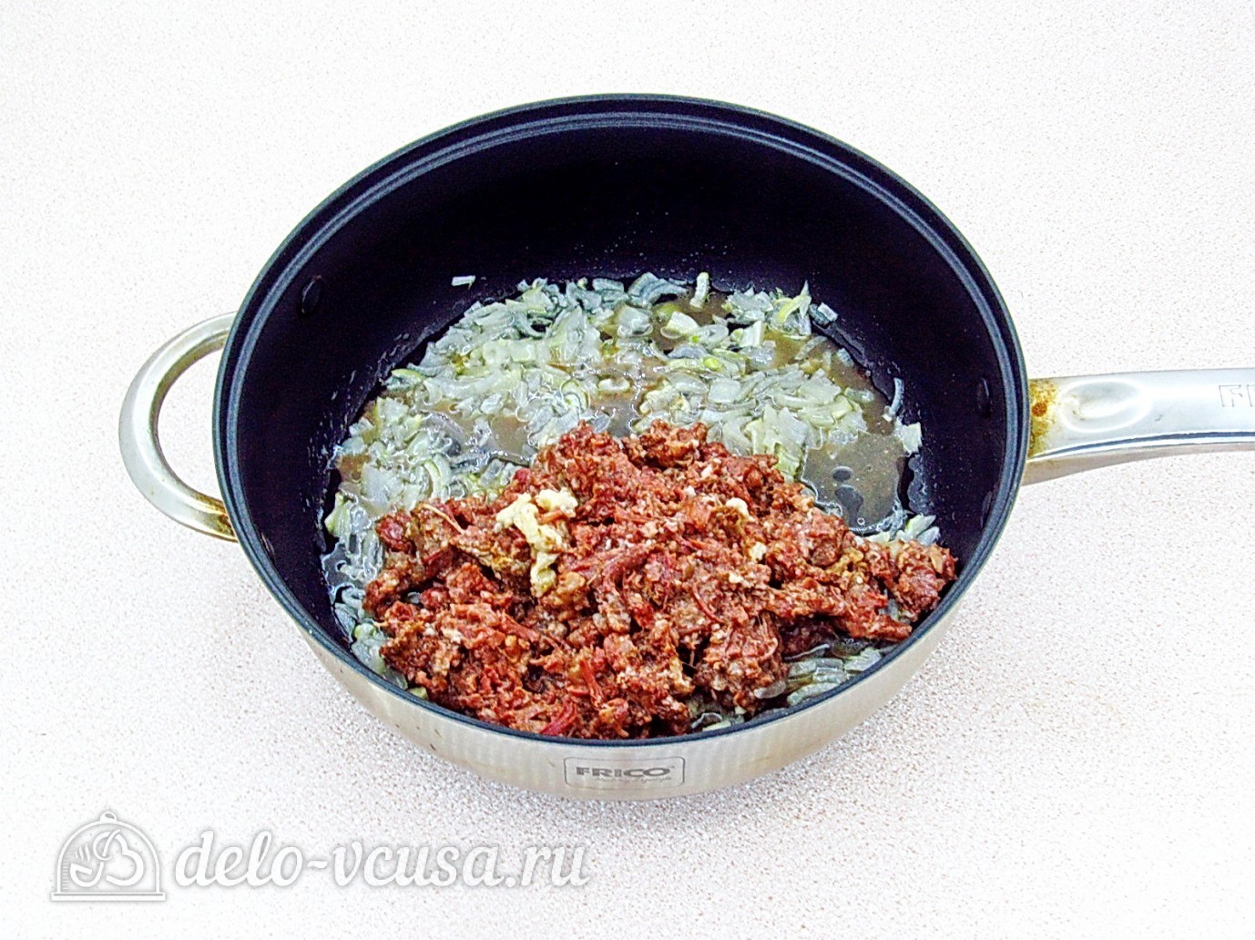 Шаг 4 приготовления Говядина с клецками
