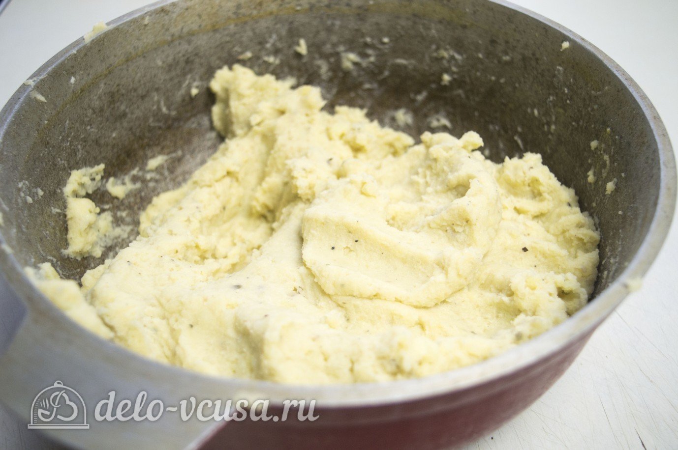 Шаг 3 приготовления Картофельные зразы с грибами и сыром