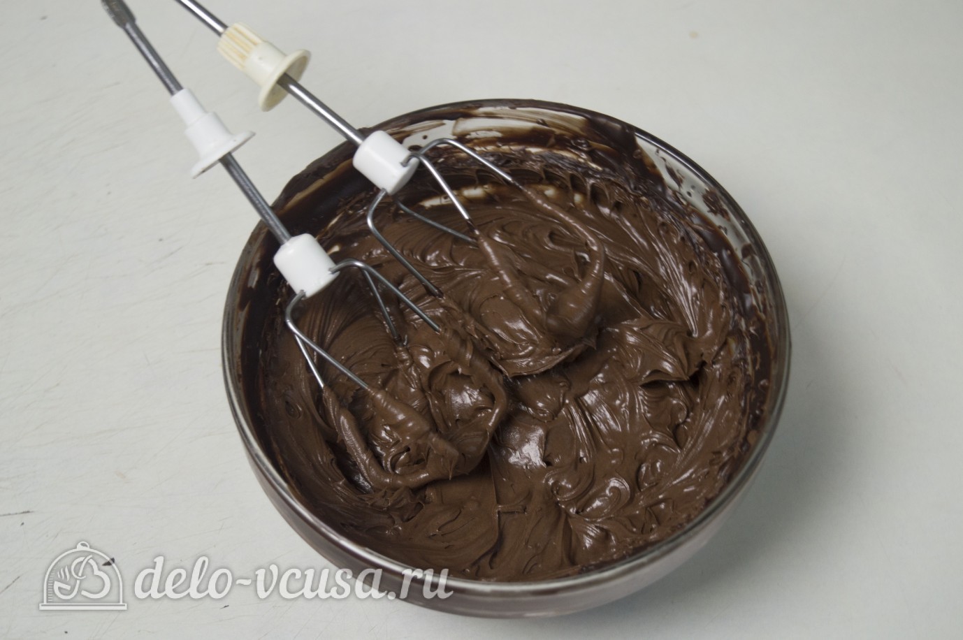 Шаг 14 приготовления Сметанный торт Мишка