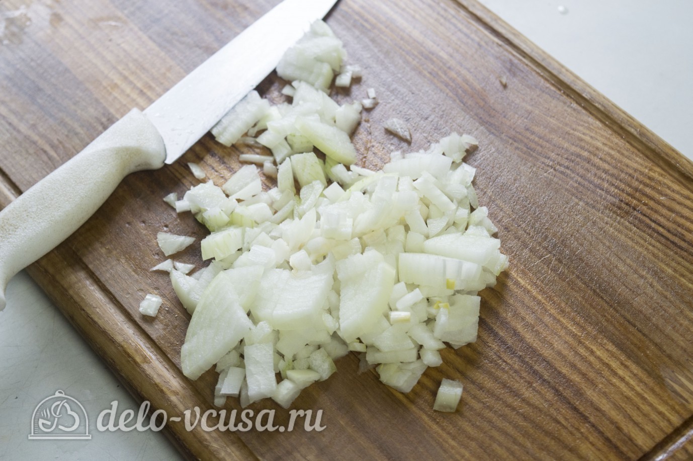 Шаг 4 приготовления Галушки по-чеченски
