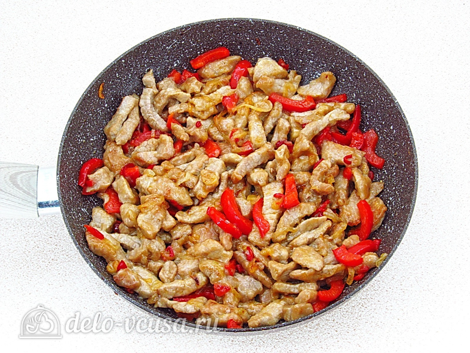 Шаг 13 приготовления Мясо по-китайски с овощами