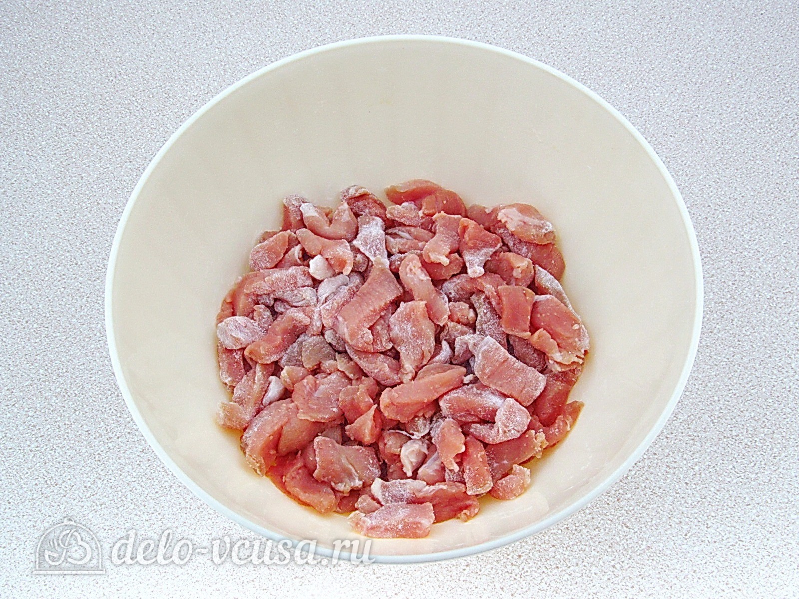 Шаг 3 приготовления Мясо по-китайски с овощами