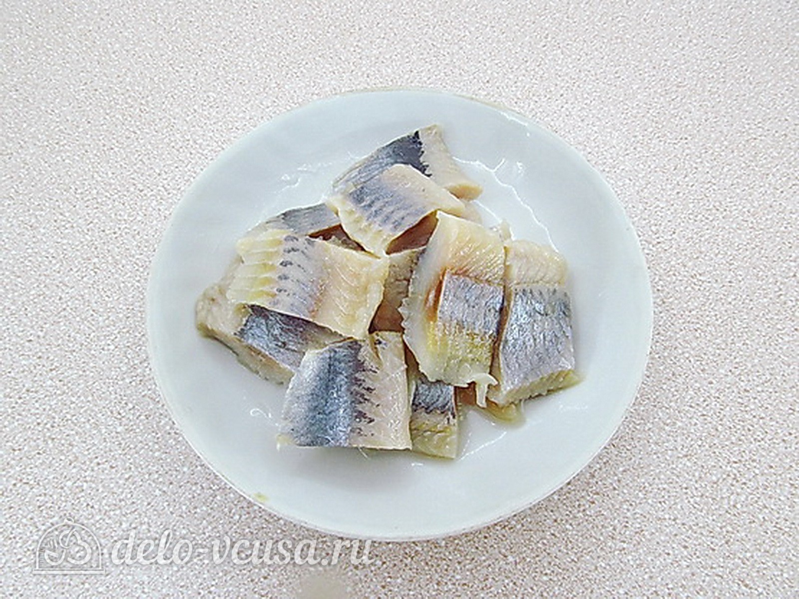 Шаг 1 приготовления Паштет из селедки