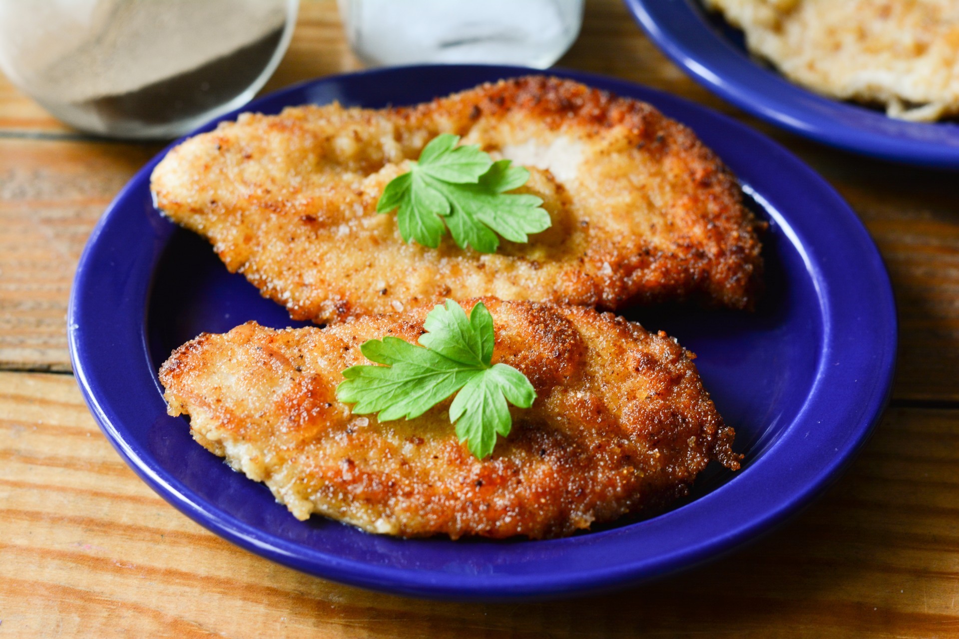Обложка рецепта Шницель из курицы