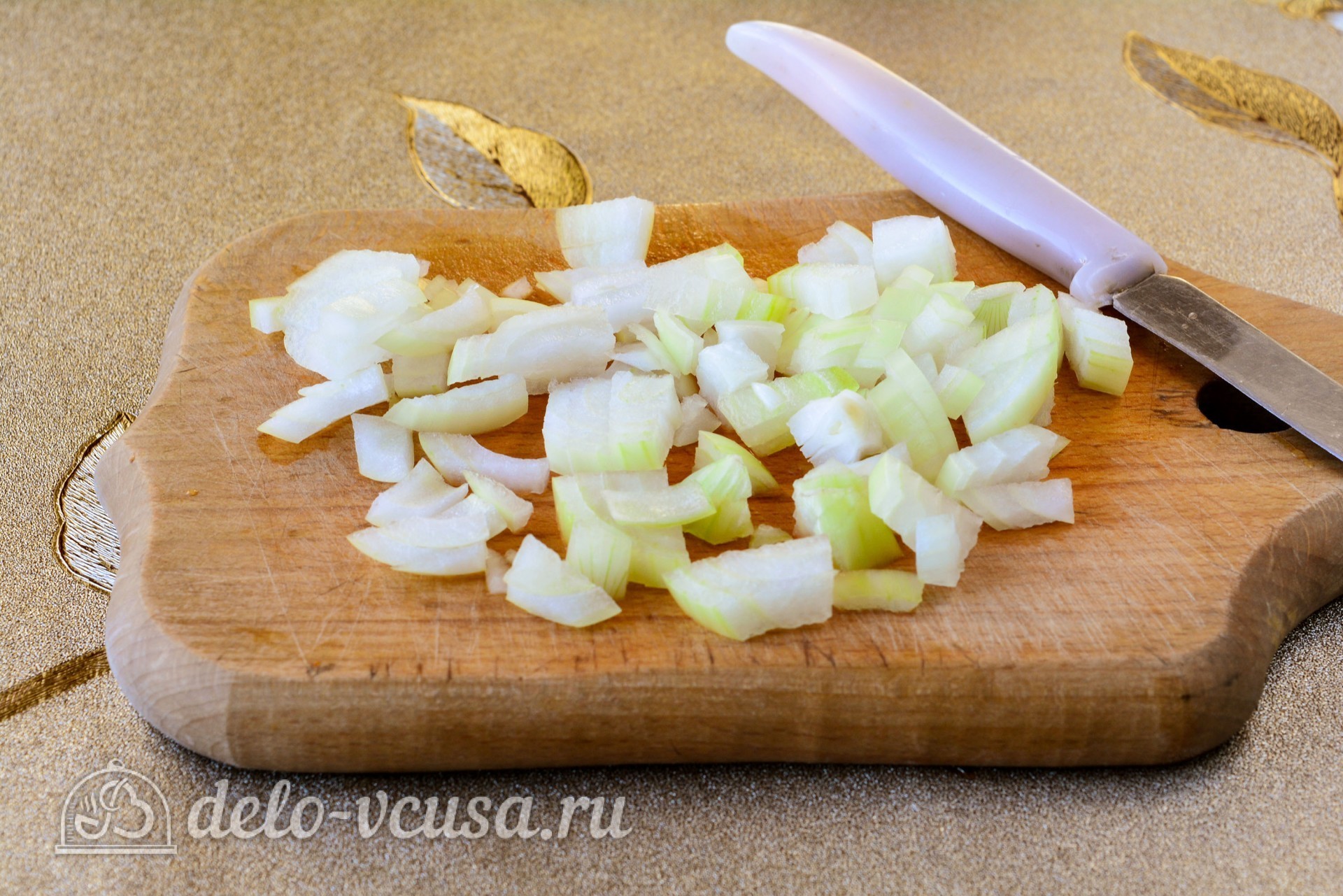 Шаг 2 приготовления Соте из баклажанов на зиму
