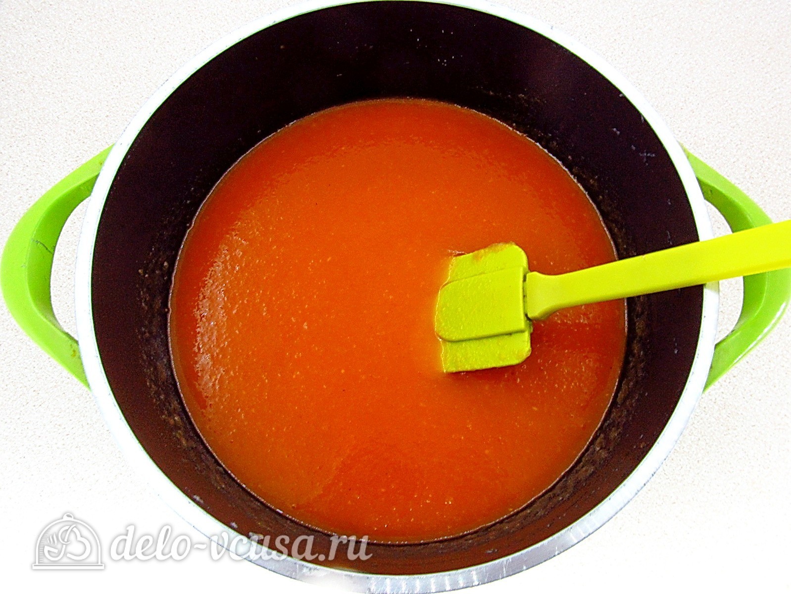 Шаг 8 приготовления Пюре из яблок и облепихи на зиму